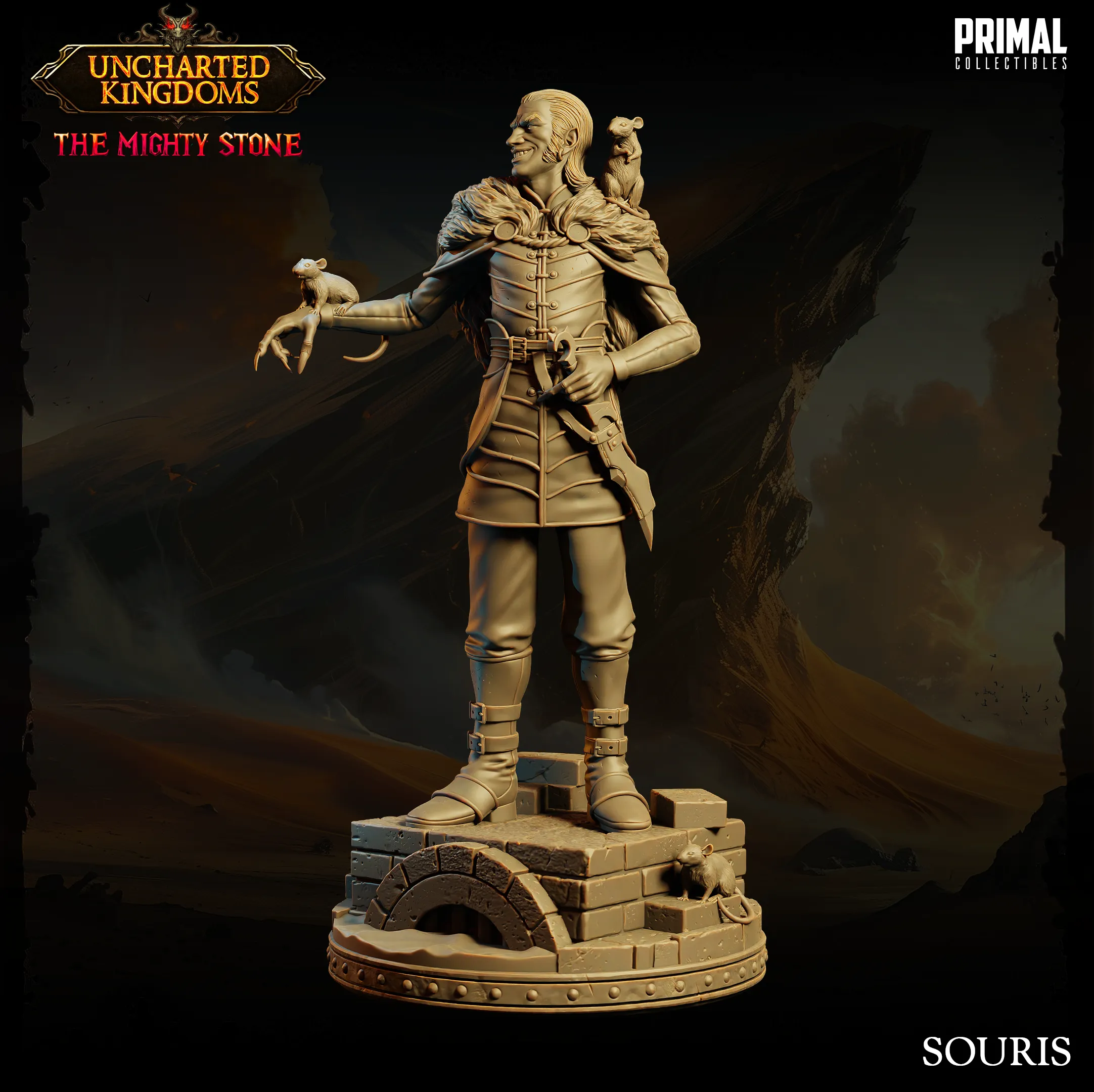 DNDUK - Rassiter - Souris Wererat - Male human miniature - Two Versions available