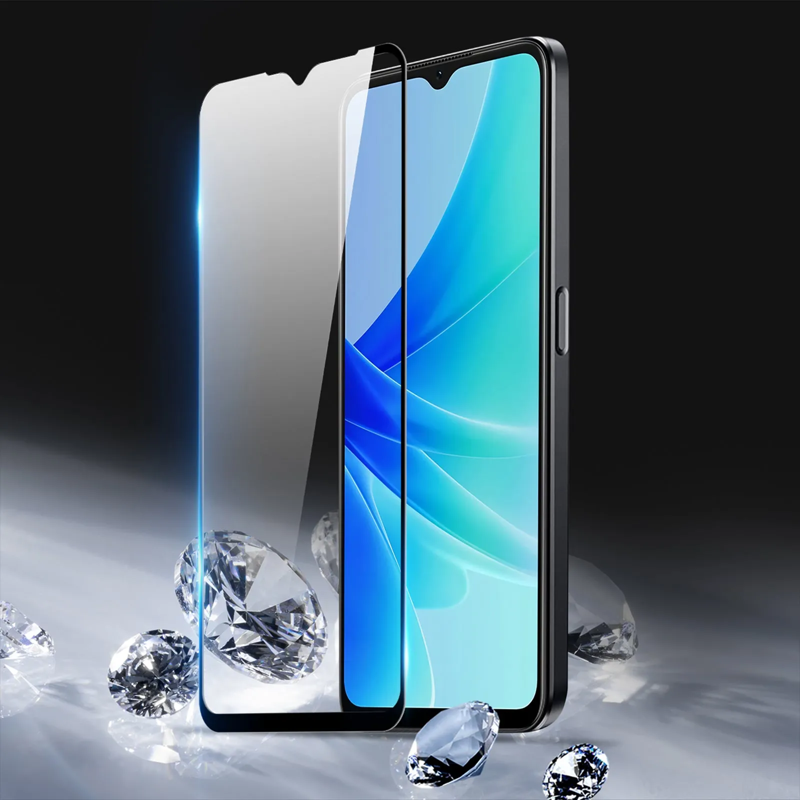 DUX DUCIS Tempered Glass Screen Protector for OPPO A57 4G / A57s / A77 4G - Black