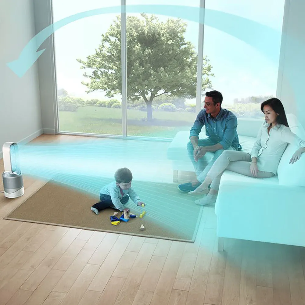 DYSON OFFICIAL OUTLET - HP02 Hot   Cool Air Purifier/ Fan/ Heater - Refurbished (EXCELLENT) with 1 year Dyson Warranty -  HP02