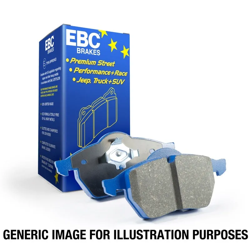 EBC 2018  Audi TT RS Quattro 2.5L Turbo Bluestuff Rear Brake Pads