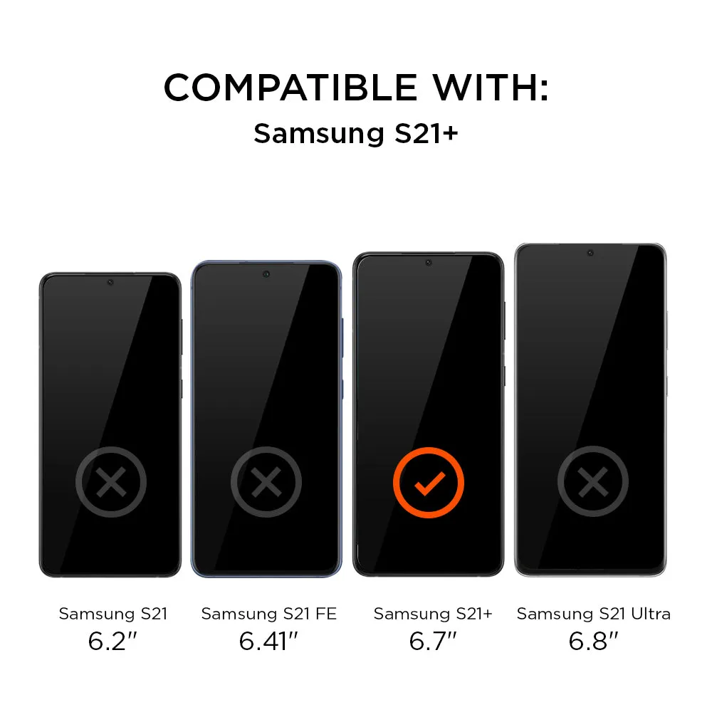 Eiger Glass E2E 3D Screen Protector for Samsung Galaxy S21 Ultra