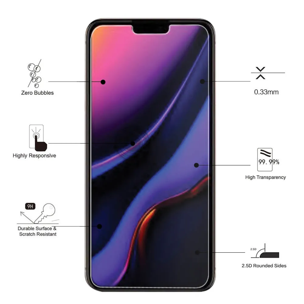 Eiger Mountain Glass 2.5D Screen Protector for Apple iPhone 11 Pro Max / XS Max