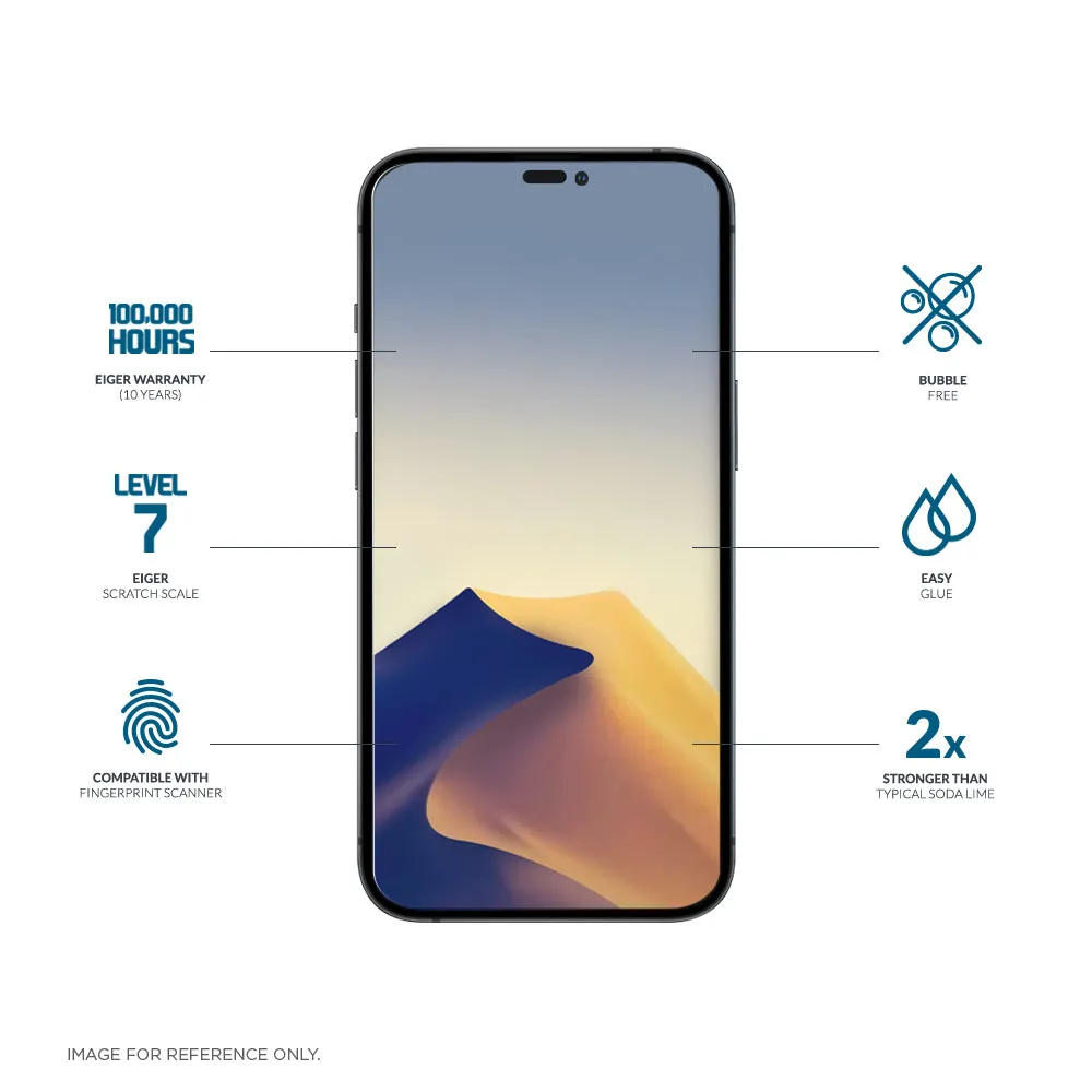 Eiger Mountain Glass 2.5D Screen Protector for Apple iPhone 14 Pro