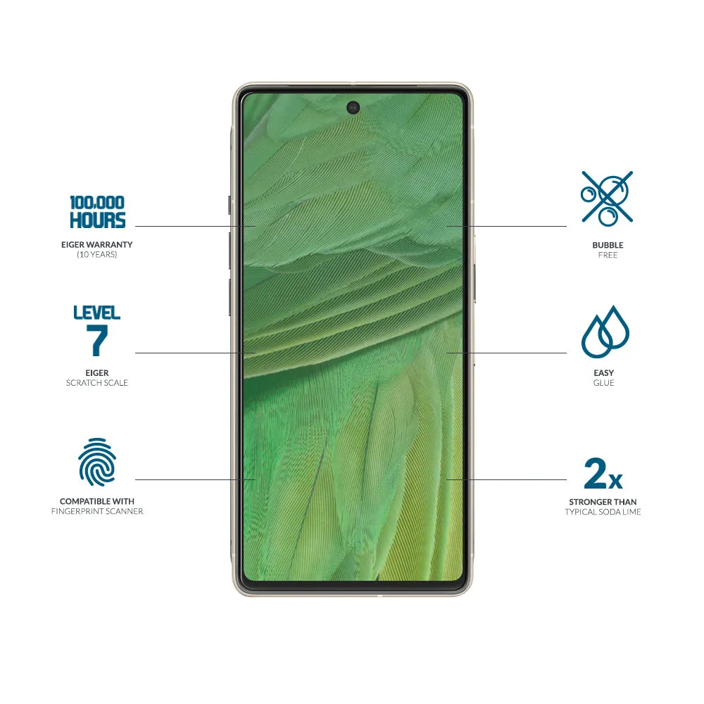 Eiger Mountain Glass 2.5D Screen Protector for Google Pixel 7