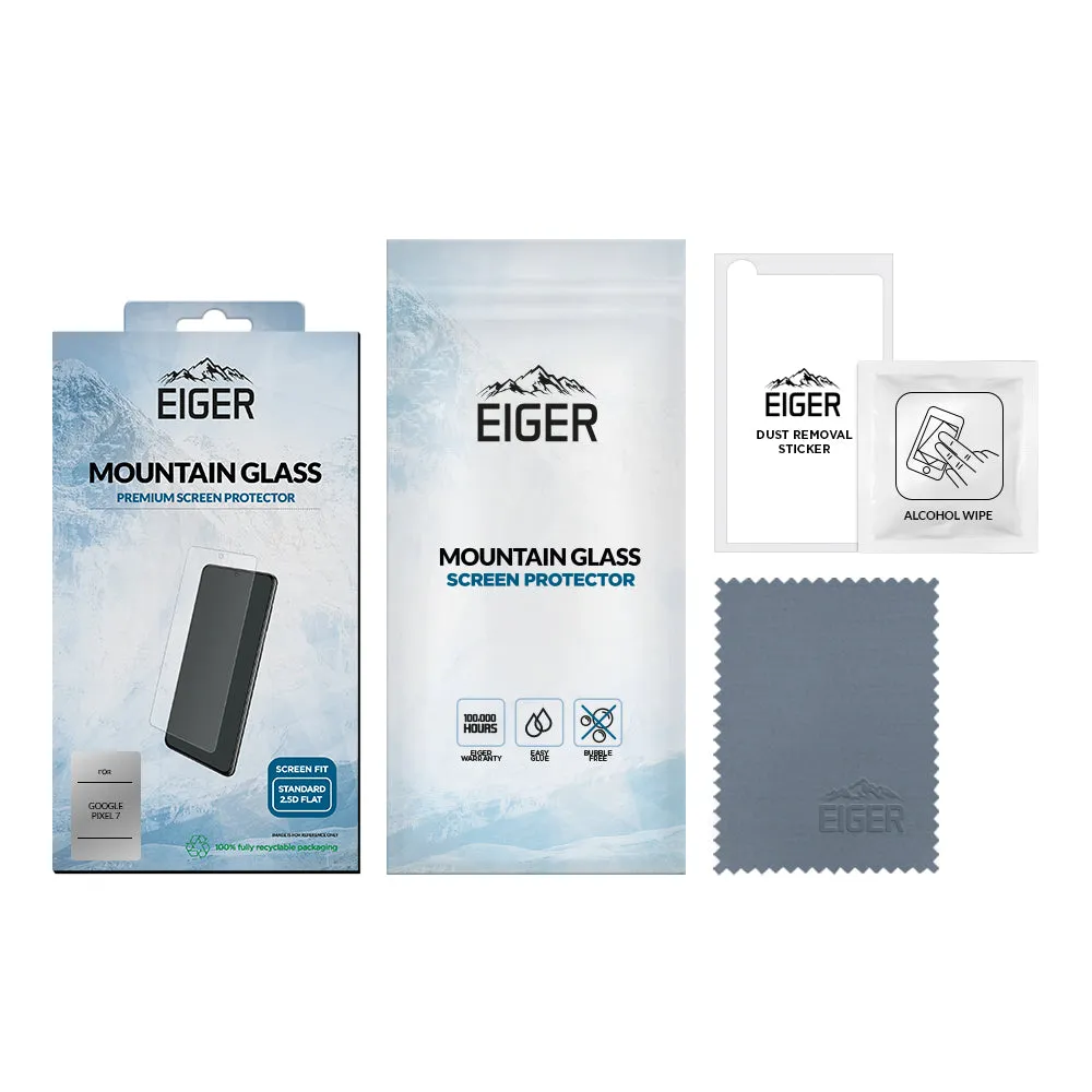Eiger Mountain Glass 2.5D Screen Protector for Google Pixel 7