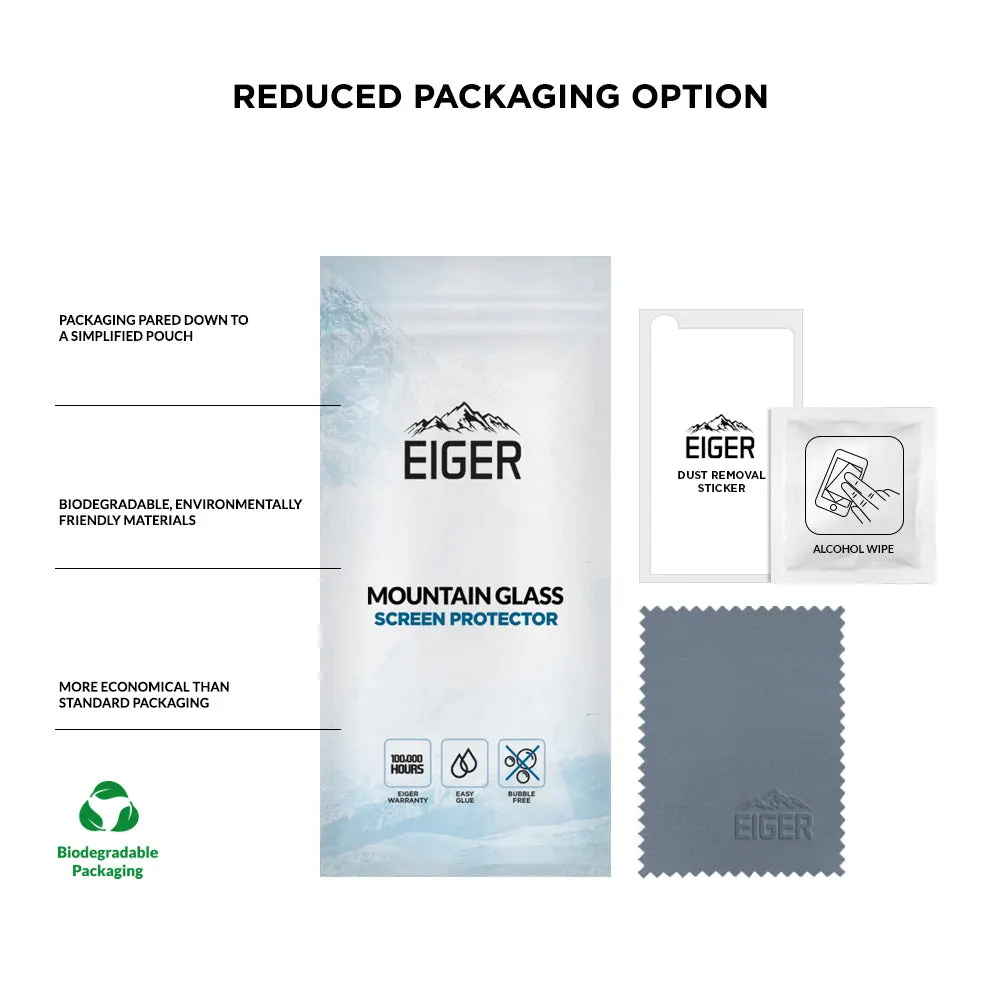 Eiger Mountain Glass 2.5D Screen Protector for Samsung Galaxy A32 5G / A13 5G / A04s / A04 / A12
