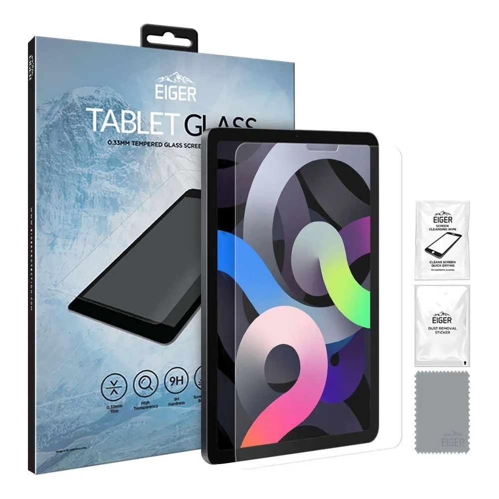 Eiger Mountain Glass CLEAR Tablet Screen Protector for iPad Pro 11(2021) / (2022) / iPad Air (2022)