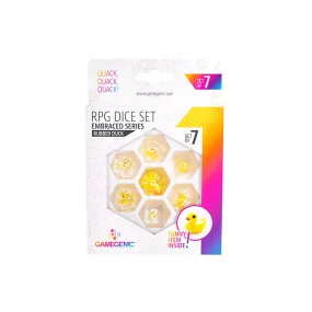 EMBRACED SERIES - RUBBER DUCK - RPG DICE SET (7PCS)