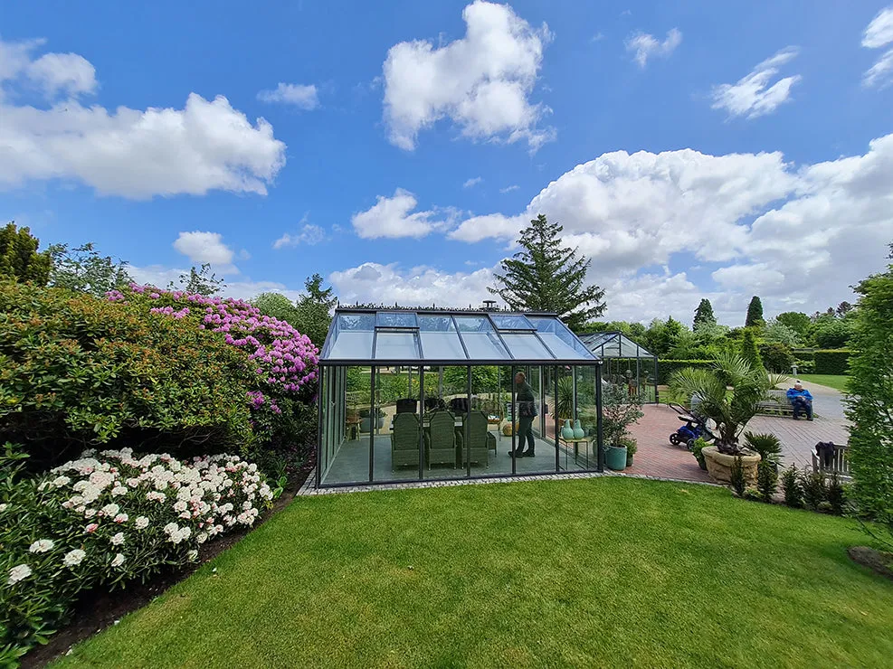 Exaco Hoklartherm Livingten 22mm Dual-Pane Insulated Glass Greenhouse