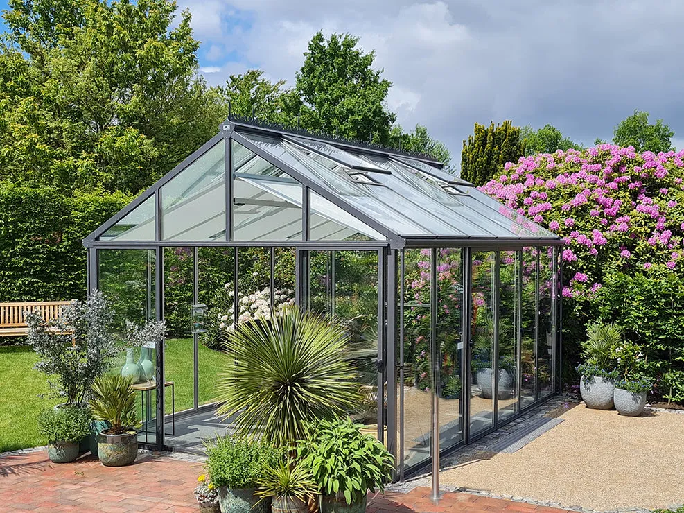 Exaco Hoklartherm Livingten 22mm Dual-Pane Insulated Glass Greenhouse