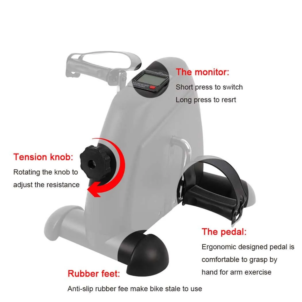 Exercise Bike Mini Cycle With LCD Screen