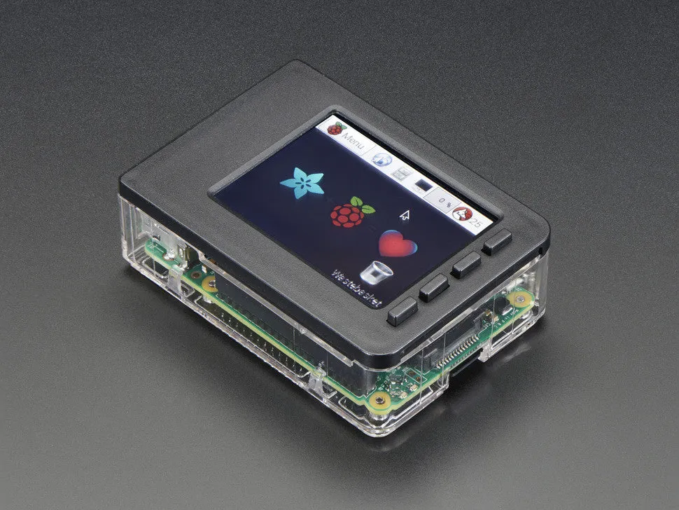 Faceplate and Buttons Pack for 2.8" PiTFTs - Raspberry Pi B  / Pi 2