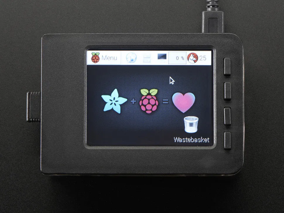 Faceplate and Buttons Pack for 2.8" PiTFTs - Raspberry Pi B  / Pi 2
