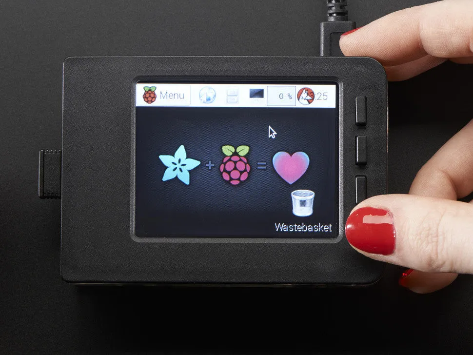 Faceplate and Buttons Pack for 2.8" PiTFTs - Raspberry Pi B  / Pi 2