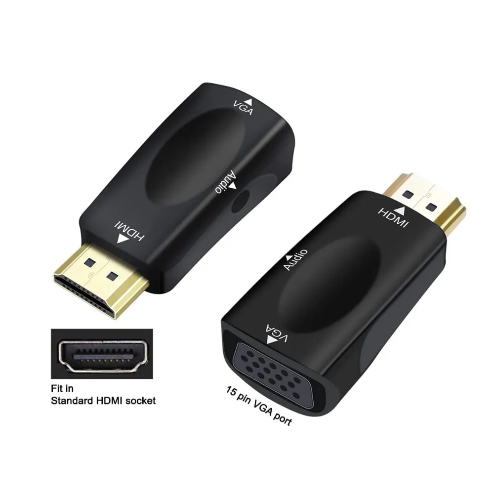 Fast Transmission Hdmi Male To Vga Female Converter Adapter Se-Lhg-P