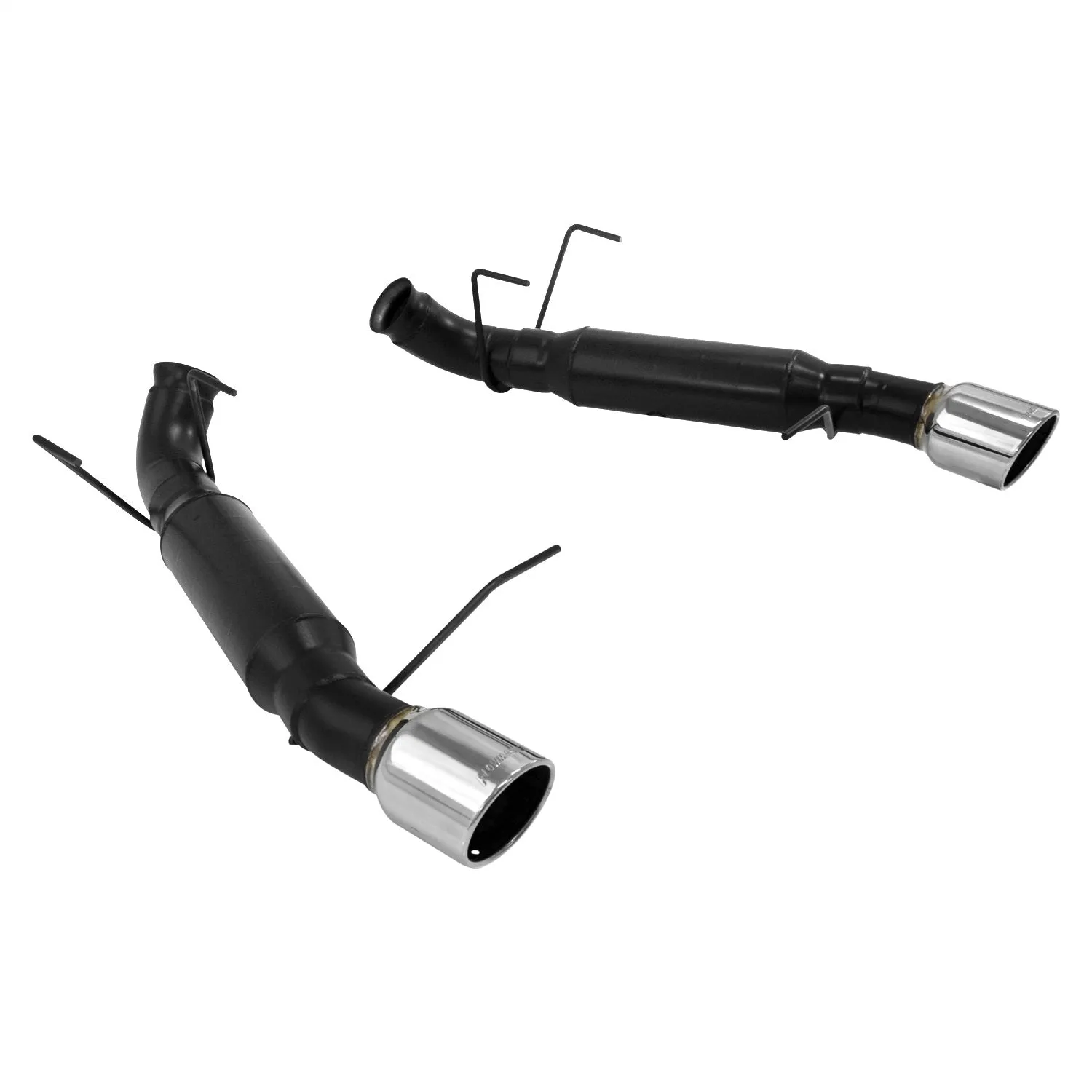 Flowmaster Outlaw Exhaust System Axle Back 3" Tailpipe 4" Tips - Stainless - Ford Mustang 2013-14