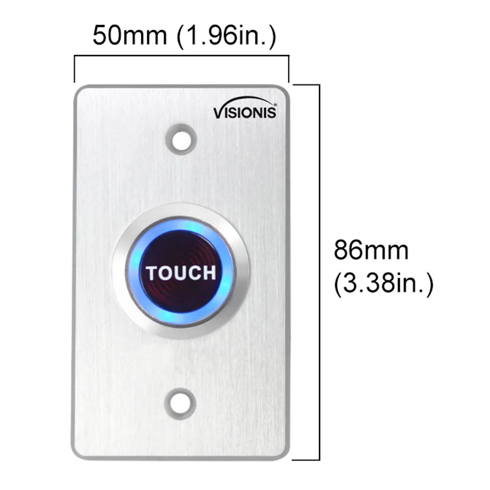 FPC-5448 One Door Access Control Electric Drop Bolt Lock 1,700lbs With VIS-3000 Outdoor Weather Proof Keypad/Reader Standalone With Mini Controller   Wiegand 26, No Software, EM Card, 1000 Users Kit