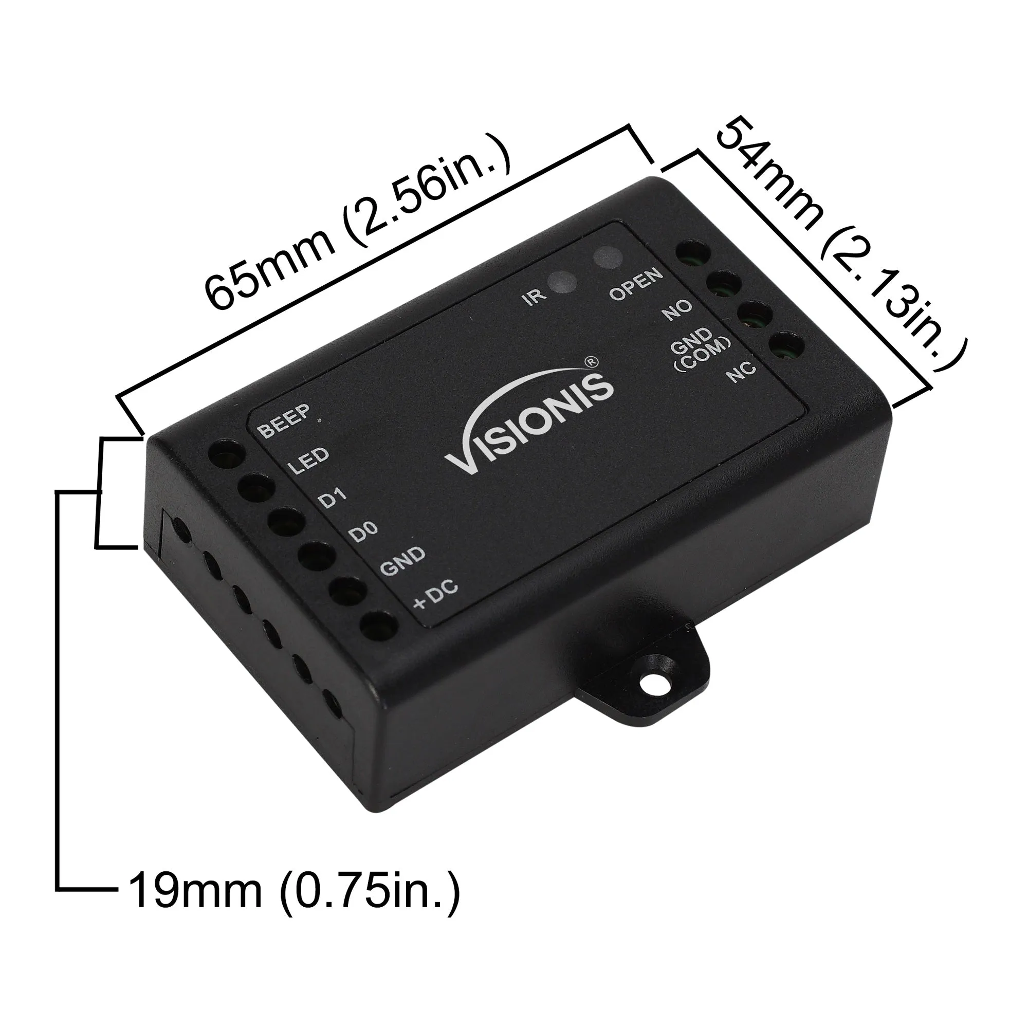 FPC-5556 1 Door Access Control 1700lb Electric Drop Bolt Fail Safe For Glass Door   Glass Frame   Indoor Use Only Keypad / Reader Standalone   Mini Controller   Wiegand 26, No Software, EM Card   PIR
