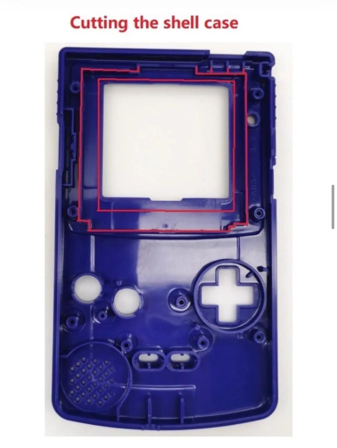Game Boy Color Q5 XL IPS Backlight with OSD - Hispeedido
