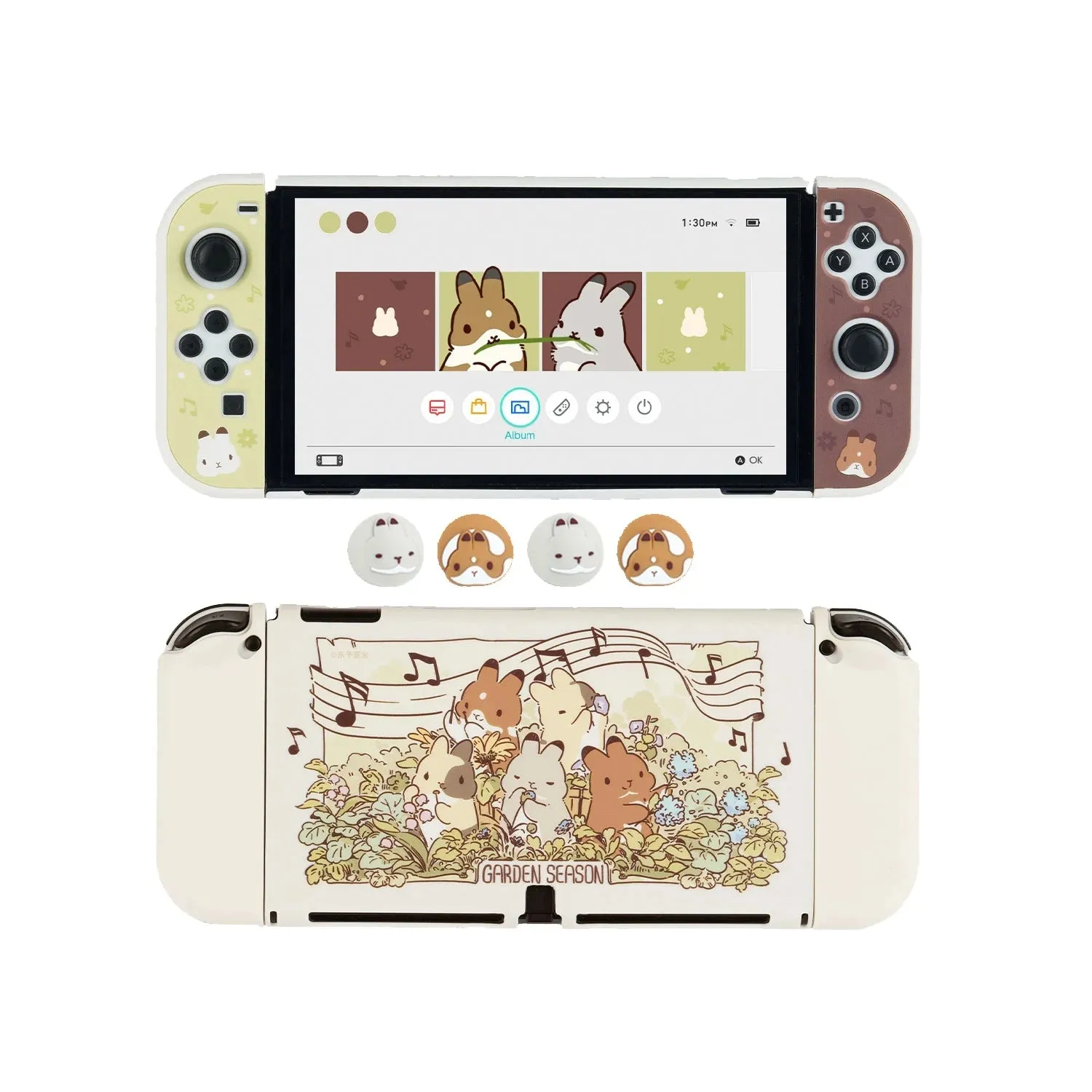 Garden Season Protective Case for Switch | OLED