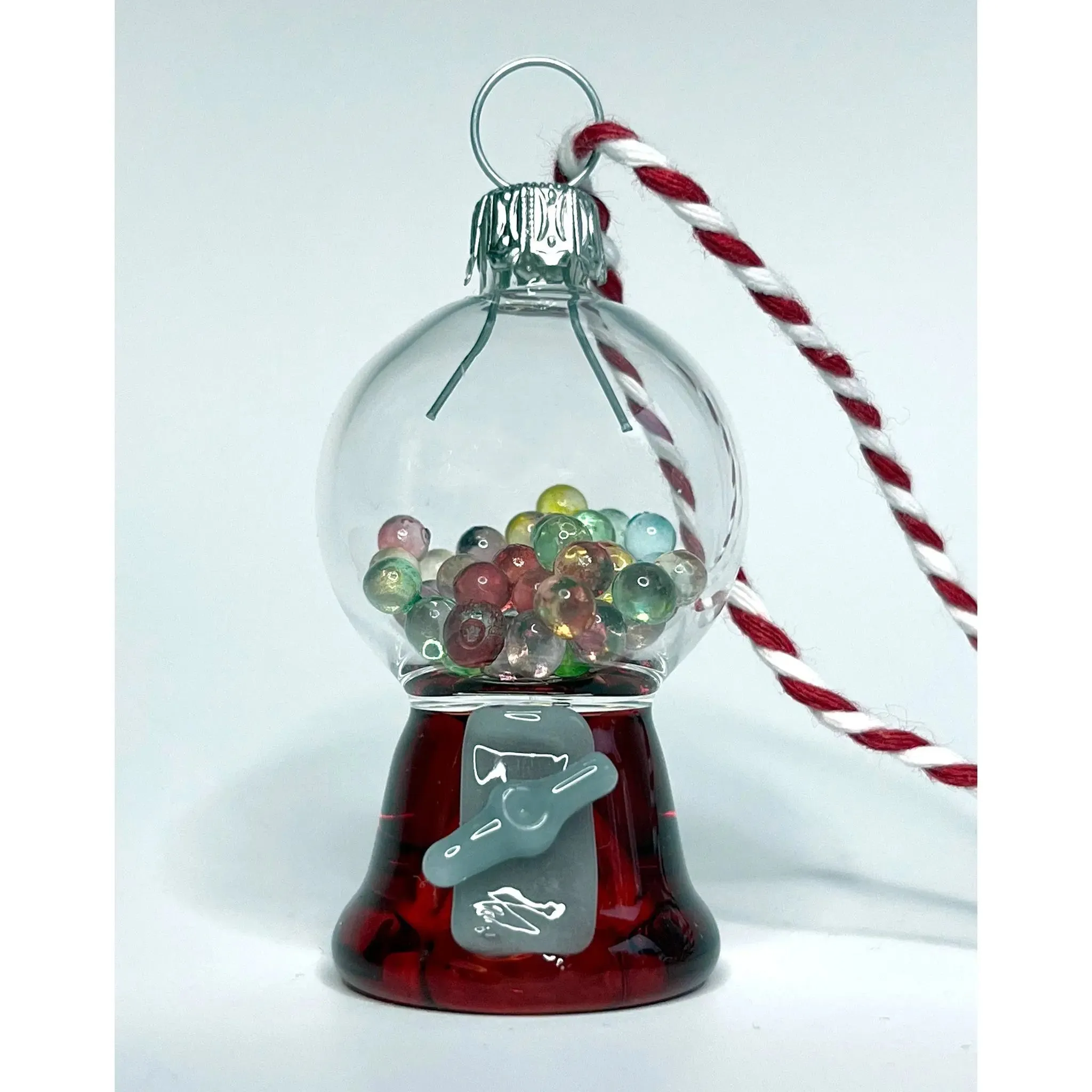 Glass Gumball Machine Ornament by Sage Churchill-Foster, Sage Studios