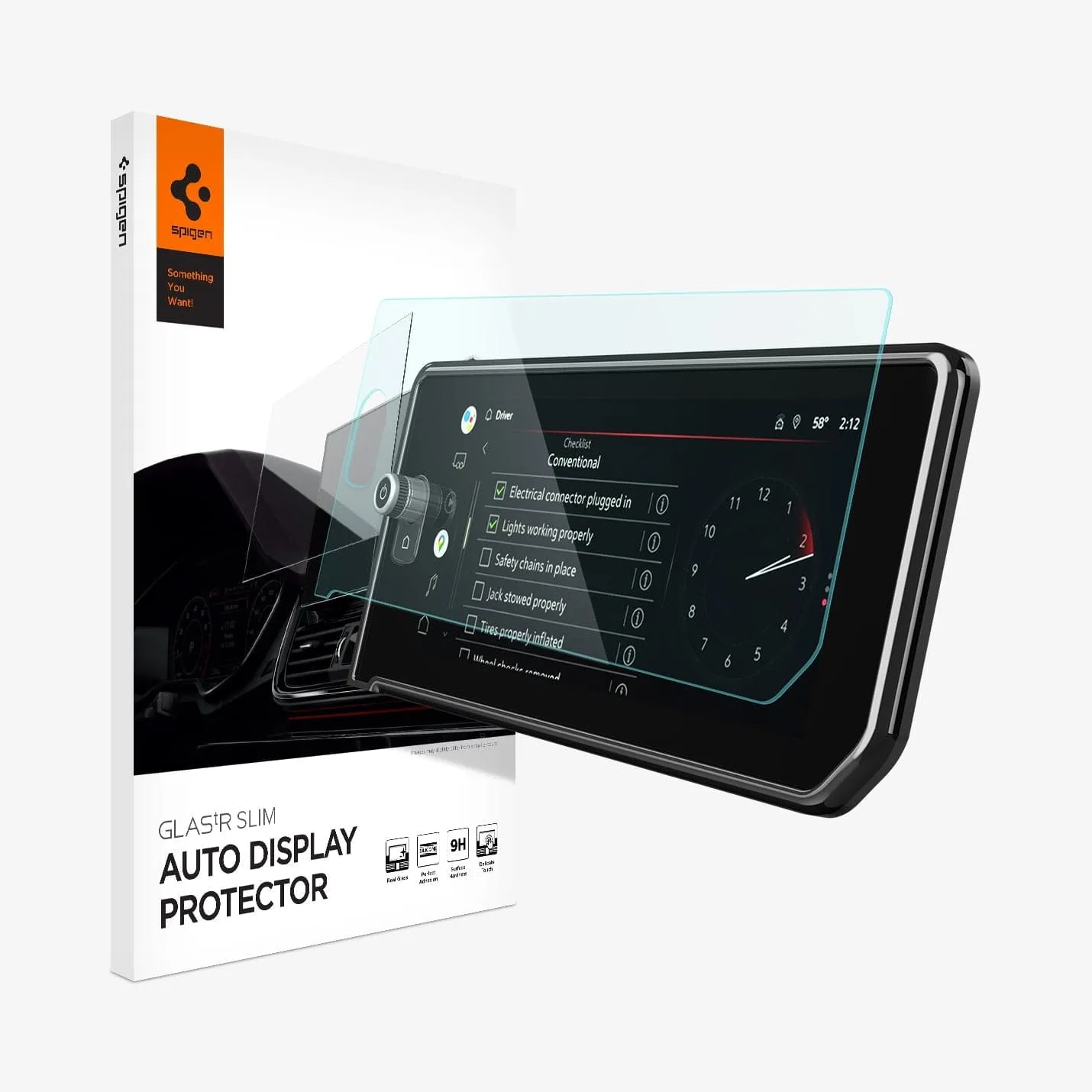 GMC Models - Screen Protector GLAS.tR SLIM | Anti-Glare