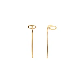 Gold-Plated Silver Emma Earrings
