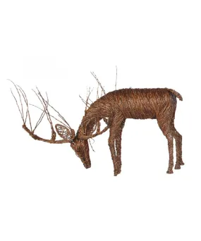Grapevine Eating Buck (Lit or Unlit)