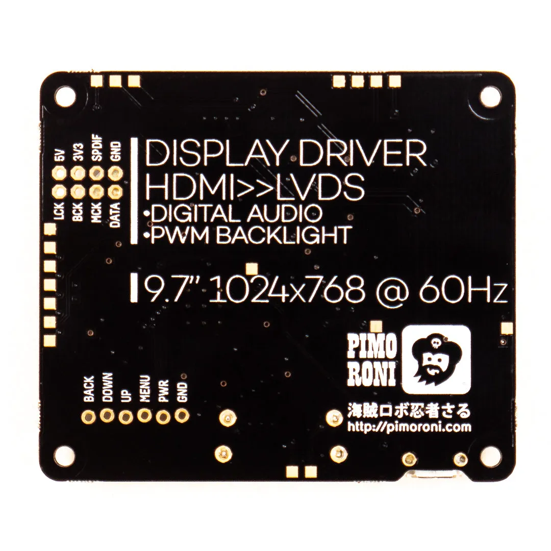 HDMI 10" LCD Screen Kit (1024x768)