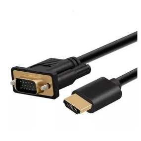 Hdmi To Vga   Audio With Usb -Se-L140