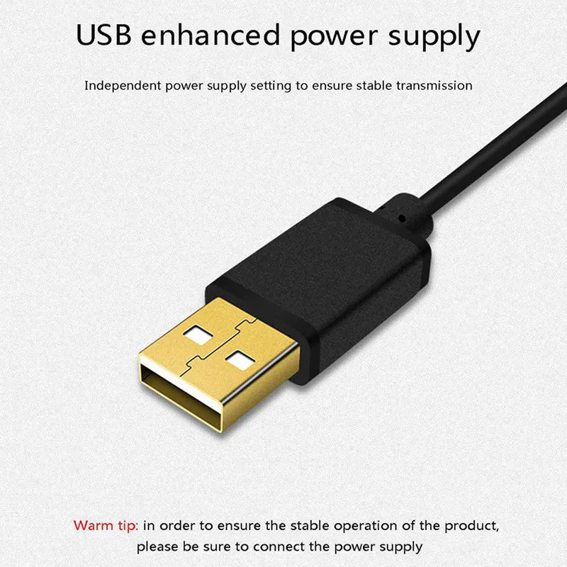 Hdmi-To-Vga/Audio/Usb Male-To-Male Cable