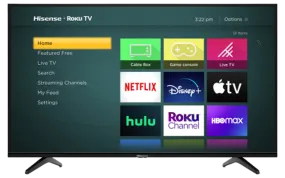 Hisense Smart TV 43" LED 4K w/tv wall mount(Refurbished) Tv's ONLY for delivery in San Diego and Tijuana