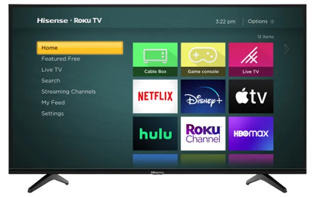 Hisense Smart TV 43" LED 4K w/tv wall mount(Refurbished) Tv's ONLY for delivery in San Diego and Tijuana