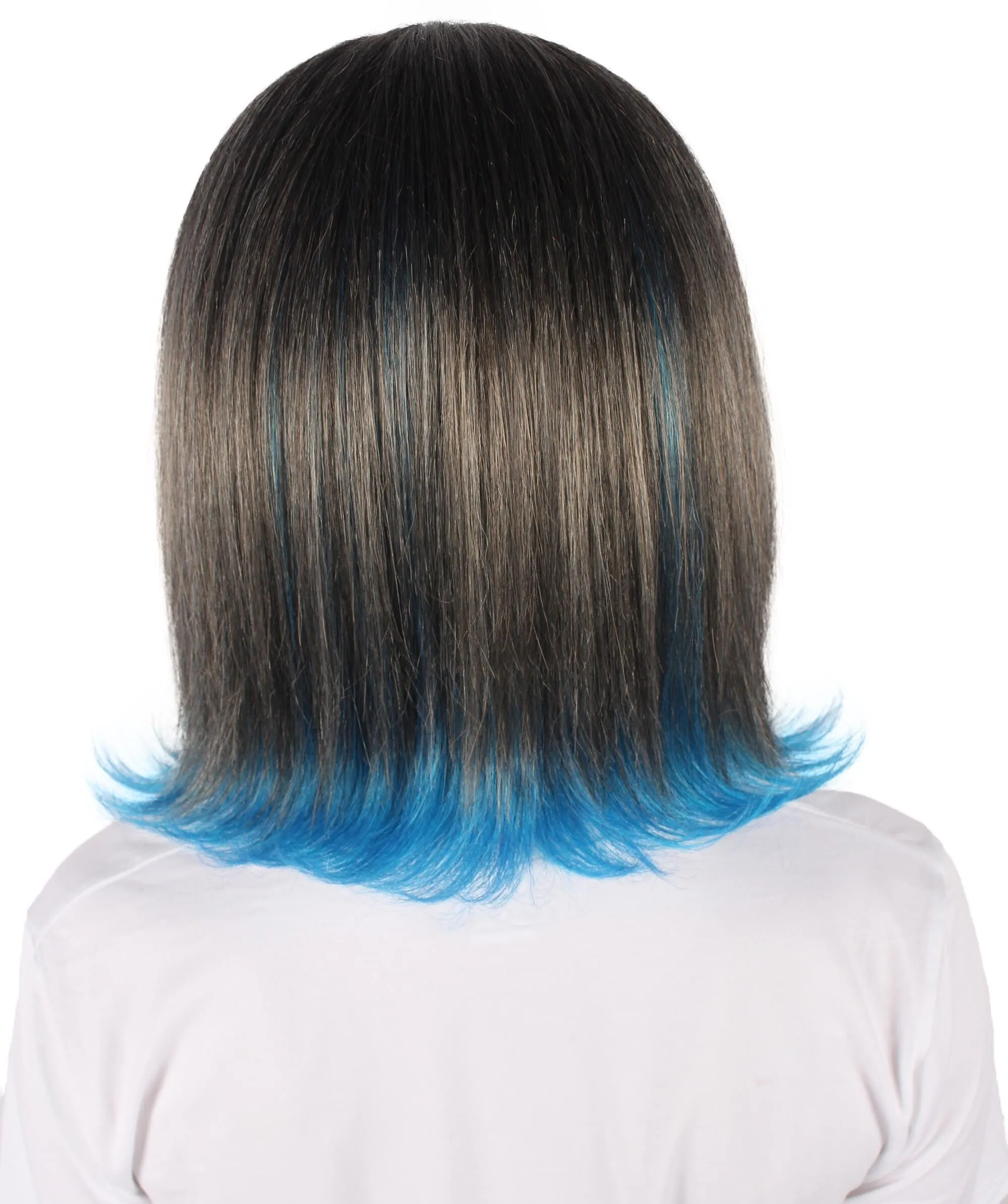 HPO Adult Women's Short Colorful Bobo Wig| Perfect for Cosplay| Flame-retardant Synthetic Fiber