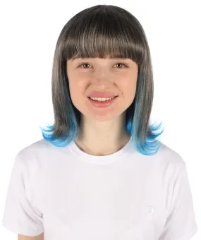 HPO Adult Women's Short Colorful Bobo Wig| Perfect for Cosplay| Flame-retardant Synthetic Fiber