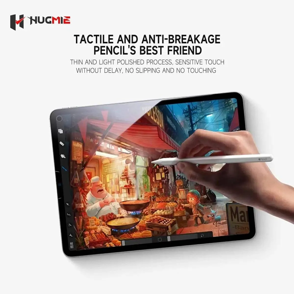 Hugmie® Tempered Glass Screen Protector for Samsung Tab A7 Lite T220 8.7 inch