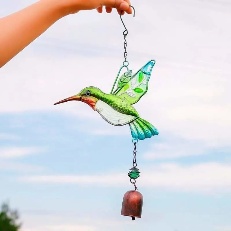 Hummingbird wind chime