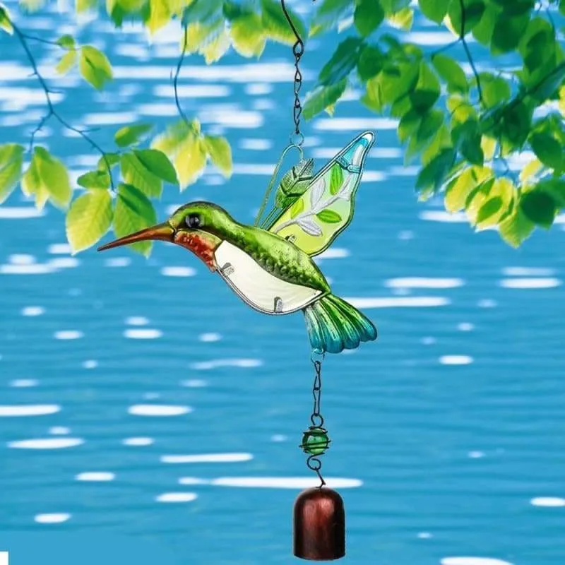 Hummingbird wind chime