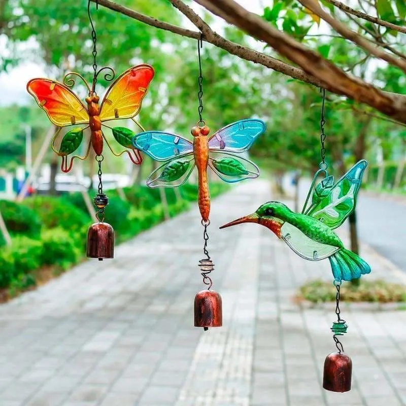 Hummingbird wind chime