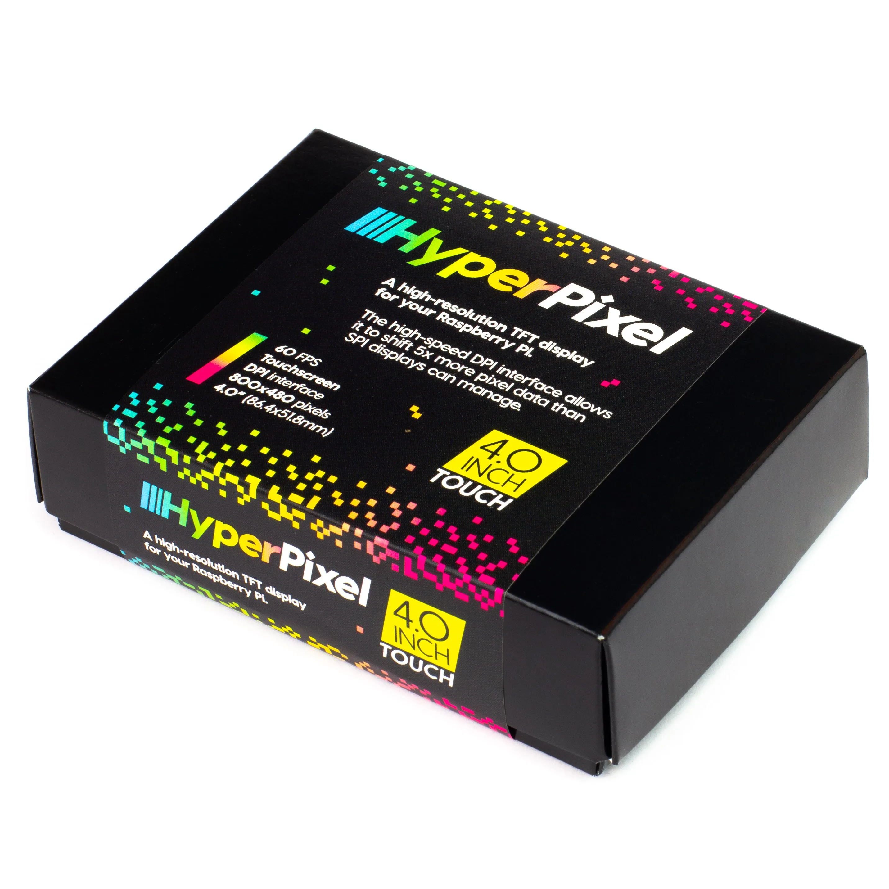 HyperPixel 4.0 - Hi-Res Display for Raspberry Pi