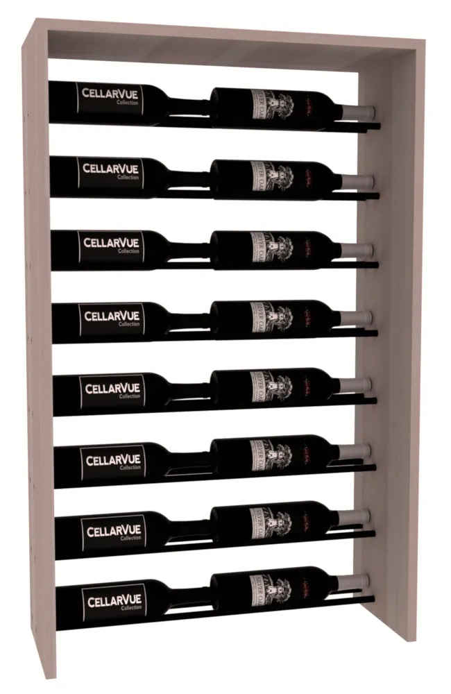 InstaCellar - 26" Horizontal Top Display - Black Metal Rods