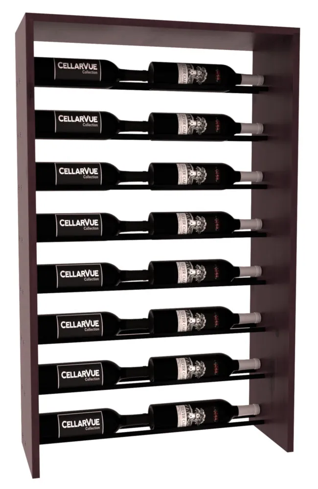 InstaCellar - 26" Horizontal Top Display - Black Metal Rods