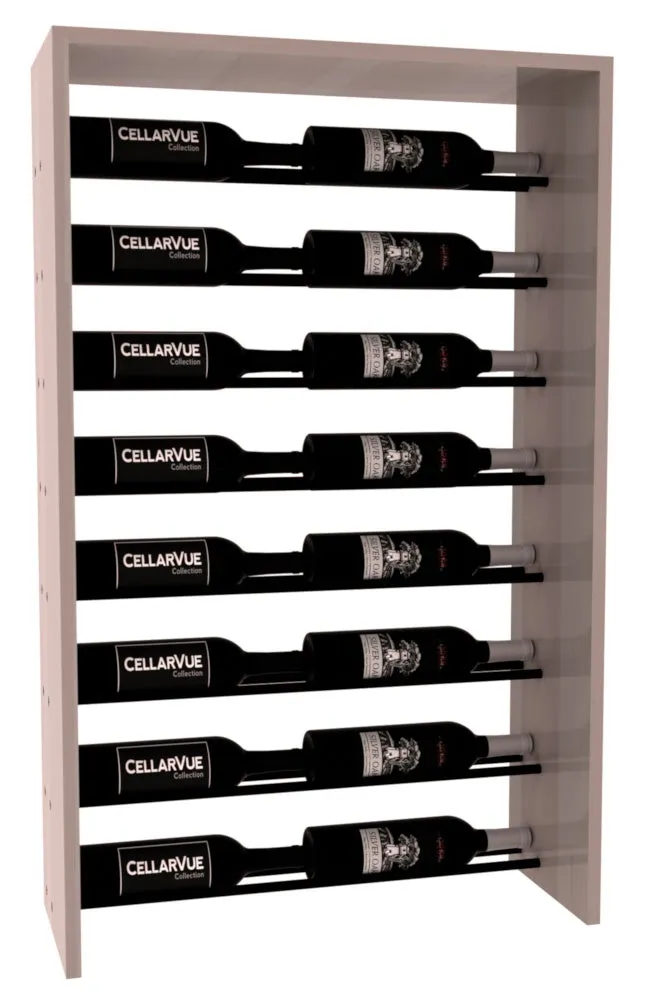 InstaCellar - 26" Horizontal Top Display - Black Metal Rods