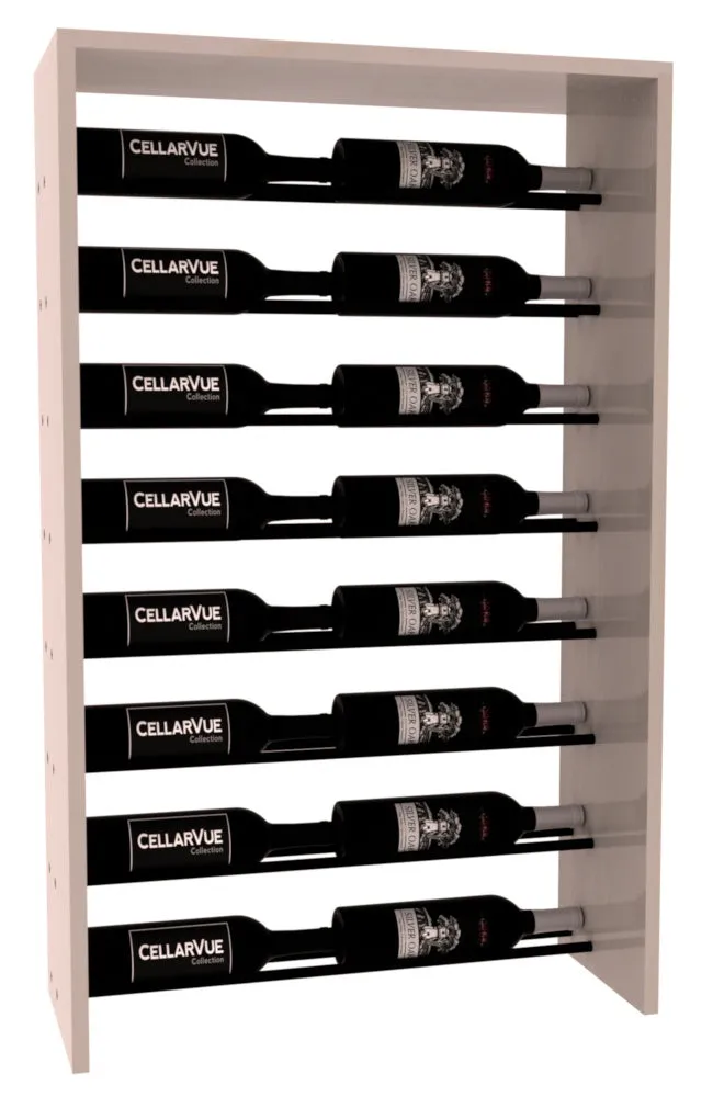 InstaCellar - 26" Horizontal Top Display - Black Metal Rods