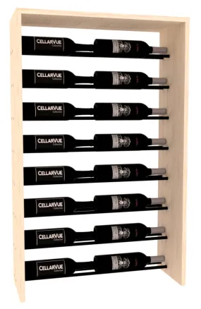InstaCellar - 26" Horizontal Top Display - Black Metal Rods