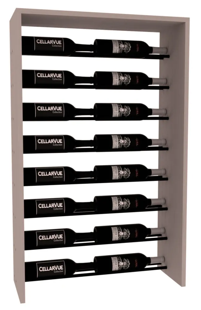 InstaCellar - 26" Horizontal Top Display - Black Metal Rods