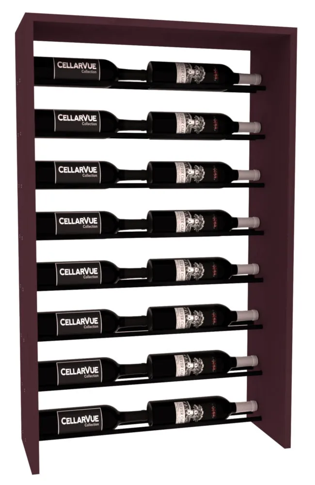 InstaCellar - 26" Horizontal Top Display - Black Metal Rods