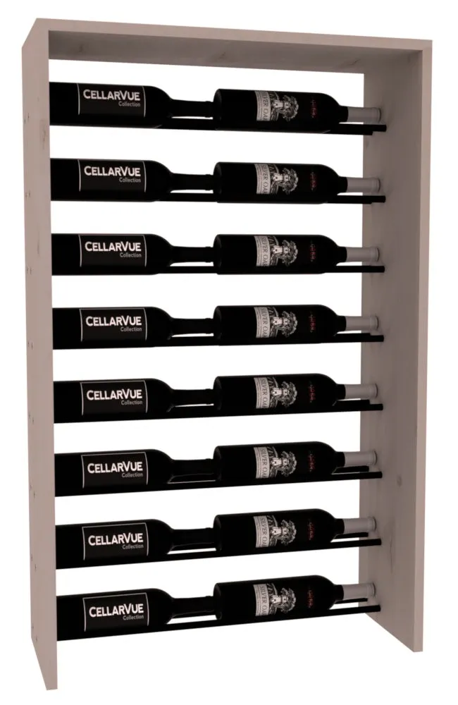 InstaCellar - 26" Horizontal Top Display - Black Metal Rods