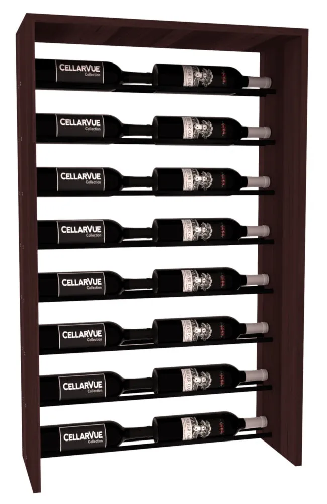 InstaCellar - 26" Horizontal Top Display - Black Metal Rods
