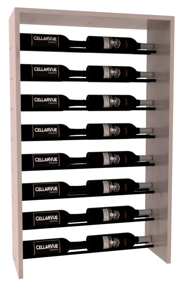 InstaCellar - 26" Horizontal Top Display - Black Metal Rods
